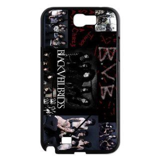 Custom Black Veil Brides Back Cover Case for Samsung Galaxy Note 2 N7100 N515 Cell Phones & Accessories
