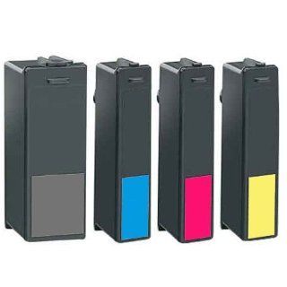 4 Pack Compatible Printer Ink for Lexmark 100XL Genesis S815, Impact S305, Interact S605, Interpret S405, Intuition S505, Pinnacle Pro901, Platinum Pro905, Prestige Pro805, Prevail Pro705, Prospect Pro205 Electronics