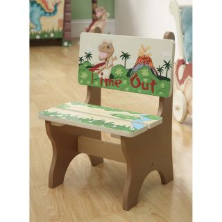 Fantasy Fields Dinosaur Kingdom Time Out Bench   Daycare Tables & Chairs