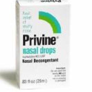 Privine Nasal Drops 0.845 (Two Bottle Pack) Health & Personal Care