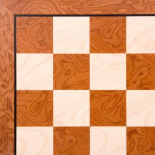 Rare Bubinga and Maple Chess Board   Chess Boards