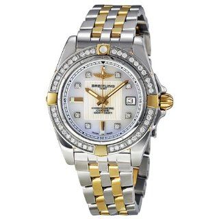 Breitling Galactic 32 Diamond Bezel Gold and Stainless Steel Ladies Watch B71356LA A710TT Breitling Watches