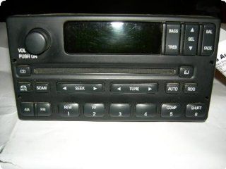 Radio  FORD F150 PICKUP 99 AM FM CD player (sgl), w/o external amp; w/o CD changer button; ID XL3F 18C869 AD Automotive