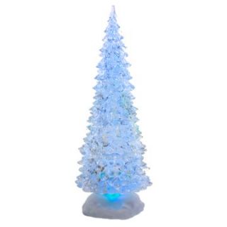 Kurt Adler 12 in. Battery Operated LED Changing Christmas Tree   Christmas Lights