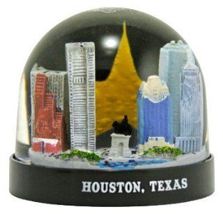 Houston Texas Lone Star Snow Globe  