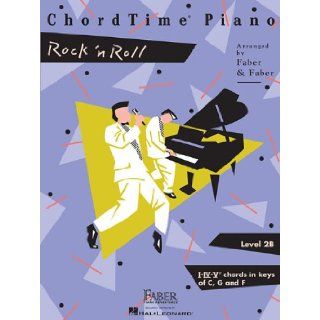 ChordTime Piano   Level 2B Rock 'n' Roll (Faber Piano Adventures) Nancy Faber, Randall Faber 9781616770211 Books
