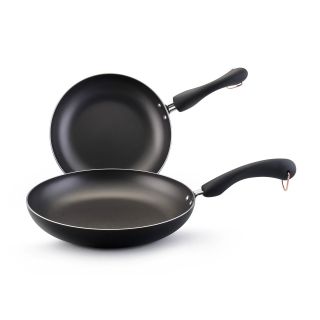 Paula Deen Signature Non Stick Twin Pack 9 in. and 11 in. Skillets   Fry Pans & Skillets