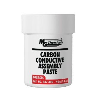MG Chemicals 847 Carbon Conductive Assembly, 40g Paste Industrial Lubricants