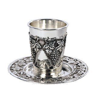 Kiddush Cup with Tray  