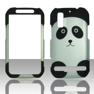 2D Panda Design Motorola Electrify, Photon 4G MB855 Case Cover Phone Snap on Cover Case Faceplates Cell Phones & Accessories