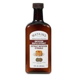 Watkins Imitation Maple Flavor 8oz  Imitation Flavoring Extracts  Grocery & Gourmet Food