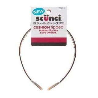 Scunci Headband, Cushion Tipped, 1 ct (Pack of 3) Grocery & Gourmet Food
