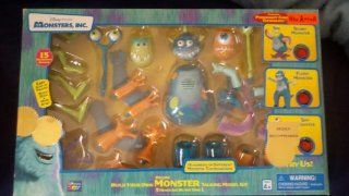Disney Pixar Monster Inc.   Deluxe Build Your Own Monster Talking Model Kit Toys & Games