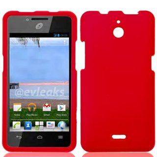 [ManiaGear] Red Rubberized Shield Hard Case for Huawei Ascend Plus H881C + Stylus Pen (TracFone/StraightTalk/Net 10) Cell Phones & Accessories