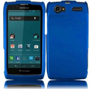 Blue Hard Cover Case for Motorola Electrify 2 XT881 Cell Phones & Accessories