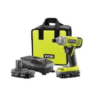 Factory Reconditioned Ryobi ZRP881 ONE Plus 18V Cordless Lithium Ion Impact Driver Kit   Power Impact Drivers  