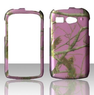 2D Pink Camo Tree Real Mossy Kyocera Hydro C5170 Boosts Mobile & Cricket Case Cover Hard Phone Case Snap on Cover Rubberized Touch Protector Cases Cell Phones & Accessories