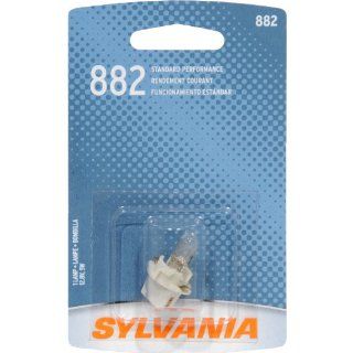 Sylvania 882 Standard Miniature Lamp, (Pack of 1) Automotive