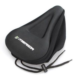 New Bike Bicycle Soft Gel Saddle Seat Cover Cushion Mda Pad Cushion Black Automotive