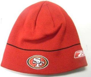 San Francisco Red Coaches Knit Beanie Hat  Sports Fan Beanies  Sports & Outdoors