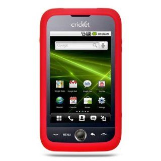 Huawei M860 Ascend Silicone Skin Case   Red [Electronics] Cell Phones & Accessories
