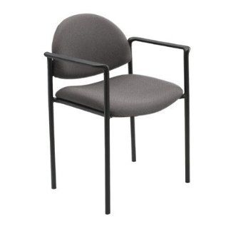 Wicket Stack Chair Color Gray, Arms Not Included, Material Vinyl  Reception Room Chairs 