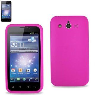 Silicone Case 10 Huawei M886 HOT PINK Cell Phones & Accessories