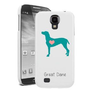 SudysAccessories Great Dane Dog Samsung Galaxy S4 case S IV Case i9500   SoftShell Full Plastic Snap On Graphic Case Cell Phones & Accessories