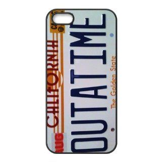 Personalized Back to the Future Tardis Hard Case for Apple iphone 5/5s case AA863 Cell Phones & Accessories