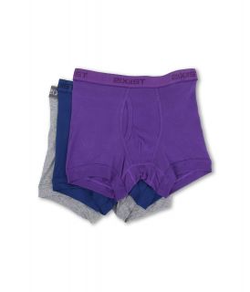 2IST 3 Pack ESSENTIAL Boxer Briefs Mens Underwear (Multi)