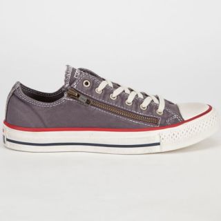 Chuck Taylor Double Zip Womens Shoes Graphite In Sizes 10, 7.5, 6, 8.5
