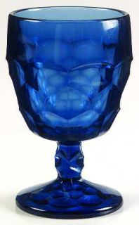 Viking Georgian Blue/Gray Water Goblet   Stem #6900, Blue/Gray