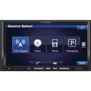 INA W910   Alpine 7" Touchscreen Multimedia with In Dash GPS Navigation  In Dash Vehicle Gps Units 