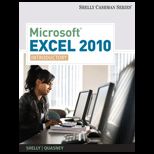 Microsoft Office Excel 2010 Introductory