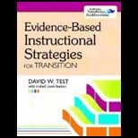 Evidence Based Instructional Strategies for Transition