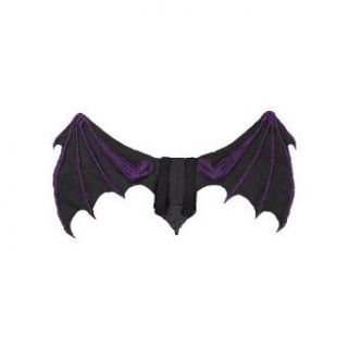 Large Bat Wings (Blacklight Purple) Accessory Costume Wings Clothing