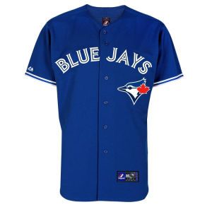 Toronto Blue Jays Majestic MLB Blank Replica Jersey