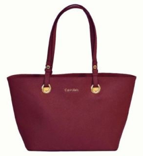 Calvin Klein Saffiano Leather Tote Handbag CK Purse Shoes