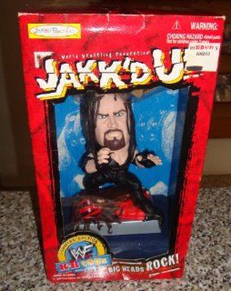 Jakk'd Up Undertaker WWF Big Heads Rock Toys & Games