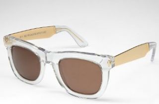 RETROSUPERFUTURE Sunglasses Ciccio 894 Francis Crystal with Brown Zeiss Lenses RETROSUPERFUTURE Clothing