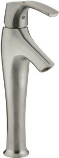 KOHLER K 19774 4 BN Symbol Tall Single Control Lavatory Faucet, Vibrant Brushed Nickel   Touch On Bathroom Sink Faucets  
