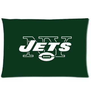 Custom New York Jets Pillowcase Standard Pillow Protector Cover 20"x30" LLP 873  