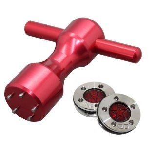 Craftsman Golf 2 x 20g Custom Red Star Weights + Red Wrench For Titleist Scotty Cameron Putters  Sports & Outdoors