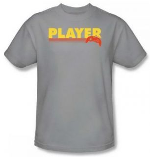 Player Silver Adult Shirt GSA896 AT Fashion T Shirts Clothing