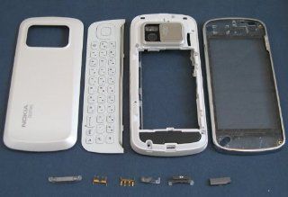 Nokia N97 WHITE Full Housing Case Cover + keypad+T6 Screw Driver x1+Opening Pry Tools x1  Other Products  