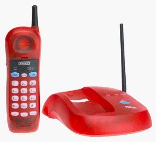 VTech 9111 900MHz Cordless Phone (Red)  Cordless Telephones  Electronics
