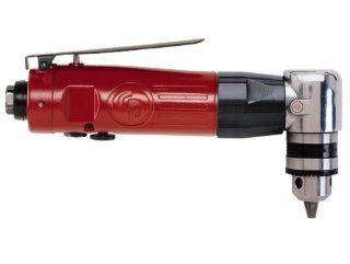Chicago Pneumatic CP879 3/8 Inch Chuck Air Reversible Angle Drill   Power Right Angle Drills  