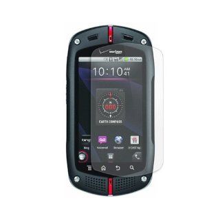 Casio G'zOne Commando C771 Clear Screen Guard Protector Cell Phones & Accessories