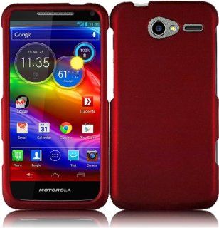 For Motorola Electrify M XT901 Hard Cover Case Red Accessory Cell Phones & Accessories