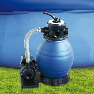 Kokido Capri 880 GPH (1/3 HP) 12" Swimming Pool Sand Filter Pump for Intex / GF  Swimming Pool Water Pumps  Patio, Lawn & Garden